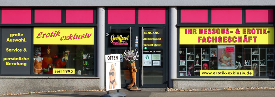 Erotik exklusiv - Ihr Dessous- & Erotikfachgeschäft in Zwickau Erotik exklusiv - Ihr Dessous- & Erotikfachgeschäft in Zwickau